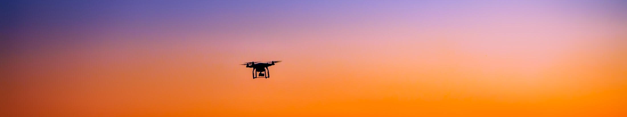 Drone foto Foto van een drone